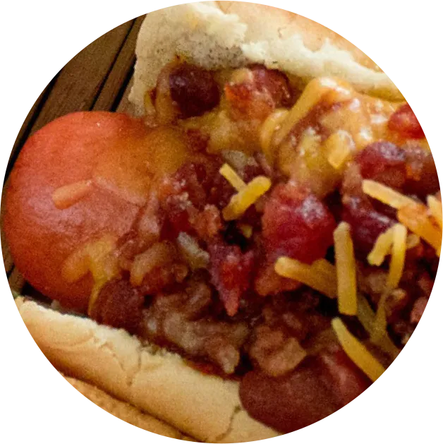 Gourmet Chili Hot Dogs