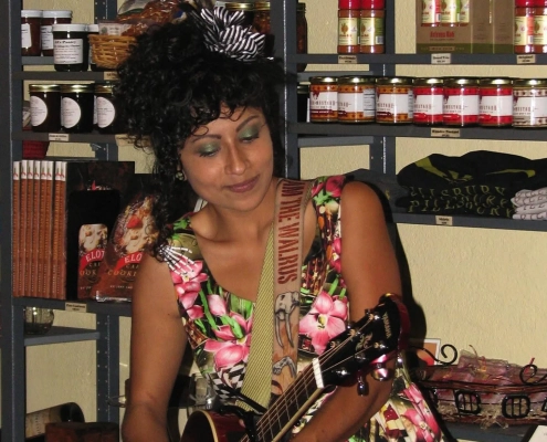 Tara Lynn Walrus performs in the original Pillsbury Room