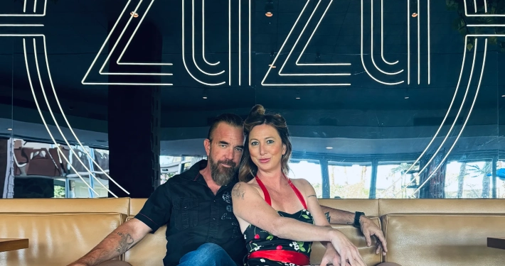 Date Night Happy Hour at ZUZU at the Hotel Valley Ho in Scottsdale - Models- Brett & Candy Graham Photography by- La Belle Social Media