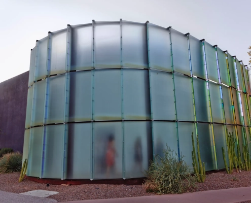 SMoCA Scrim Wall photo by Sean Deckert