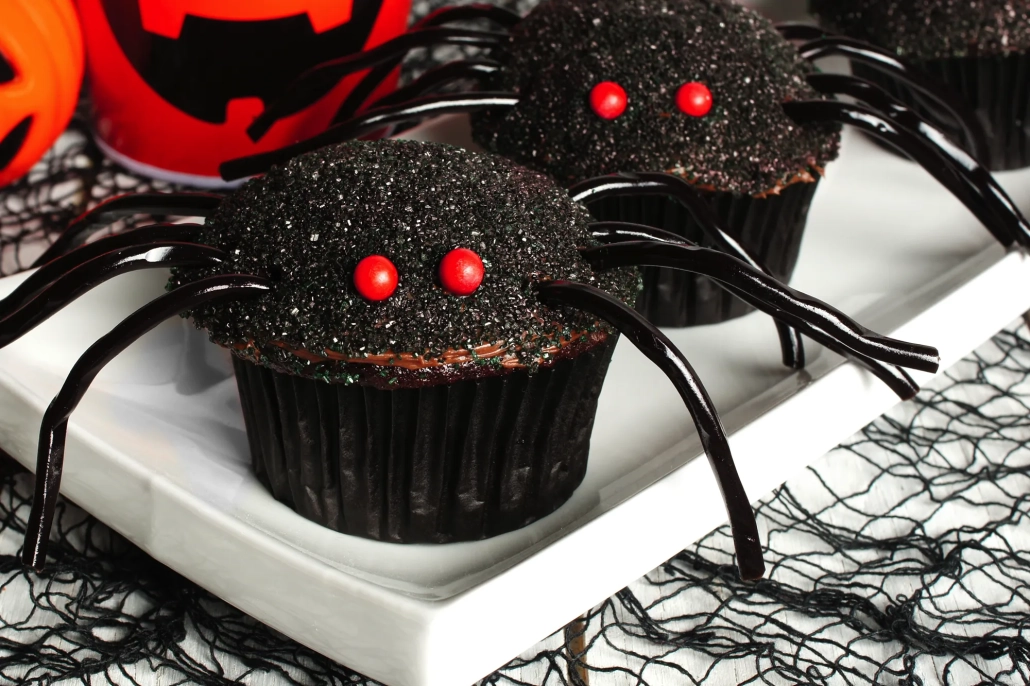 Make Your Own Spooky Spider Cupcakes