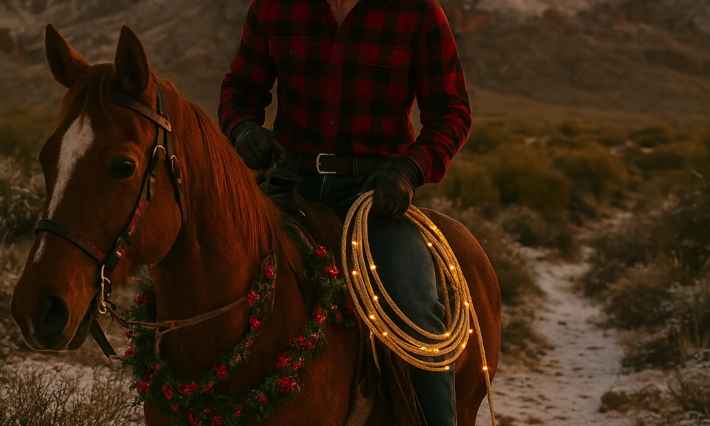 Our November December 2025 Cover, Horseback Magic in the Superstitions.