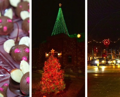 This November and December Celebrate the Magic of the Holidays in Old Town Cottonwood!