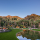 Castle Hot Springs Resort at dawn