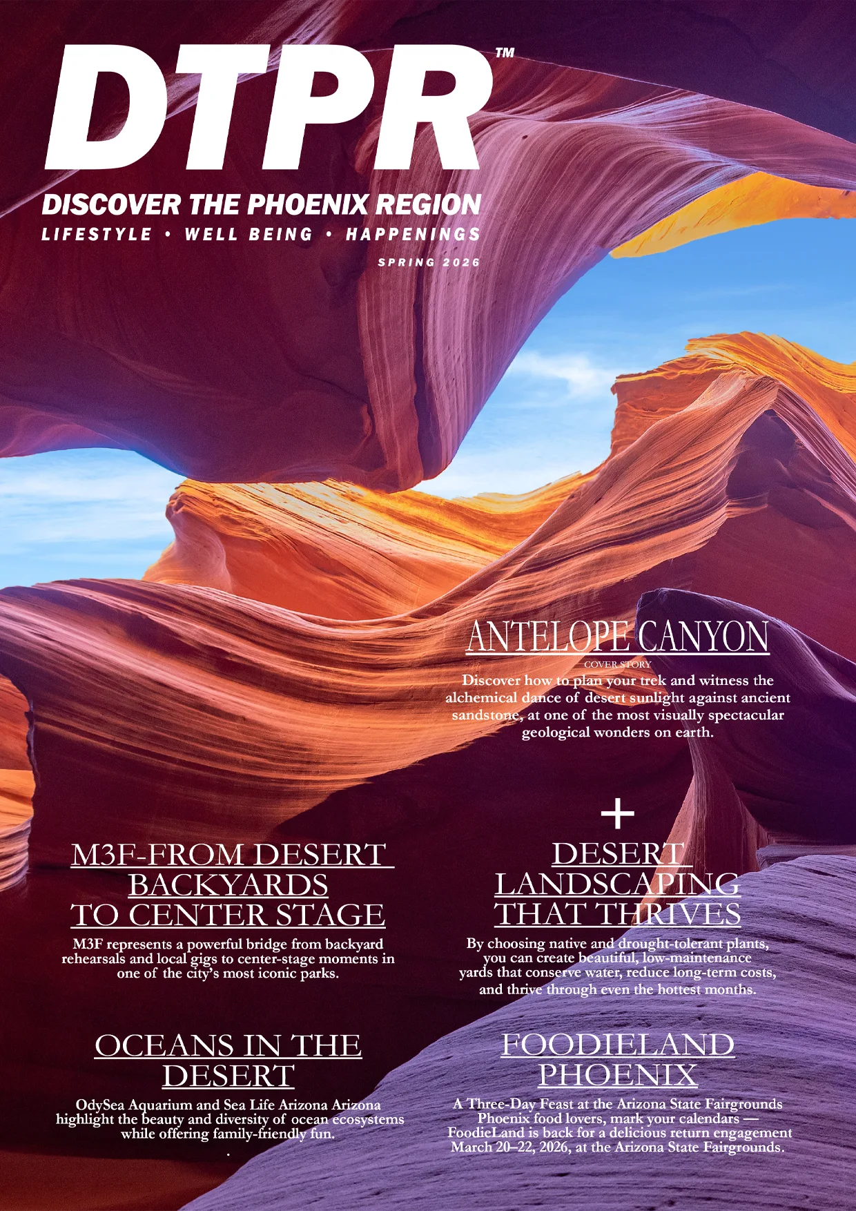 Discover The Phoenix Region Magazine - Spring 2026 Cover
