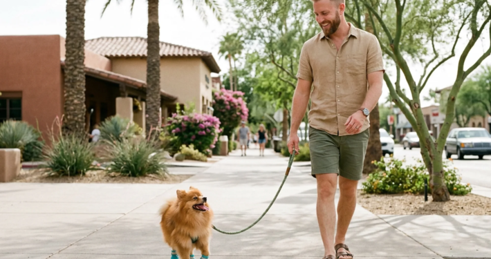 Protecting your dog's feet from the hot pavement in the Phoenix Region